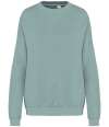 NS415 Native Spirit Unisex Terry 280 Oversized Sweatshirt washed jade green colour image